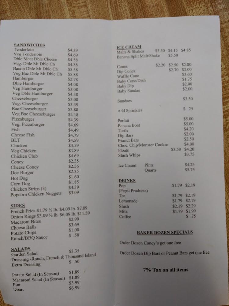 Steburger's Menu image 3